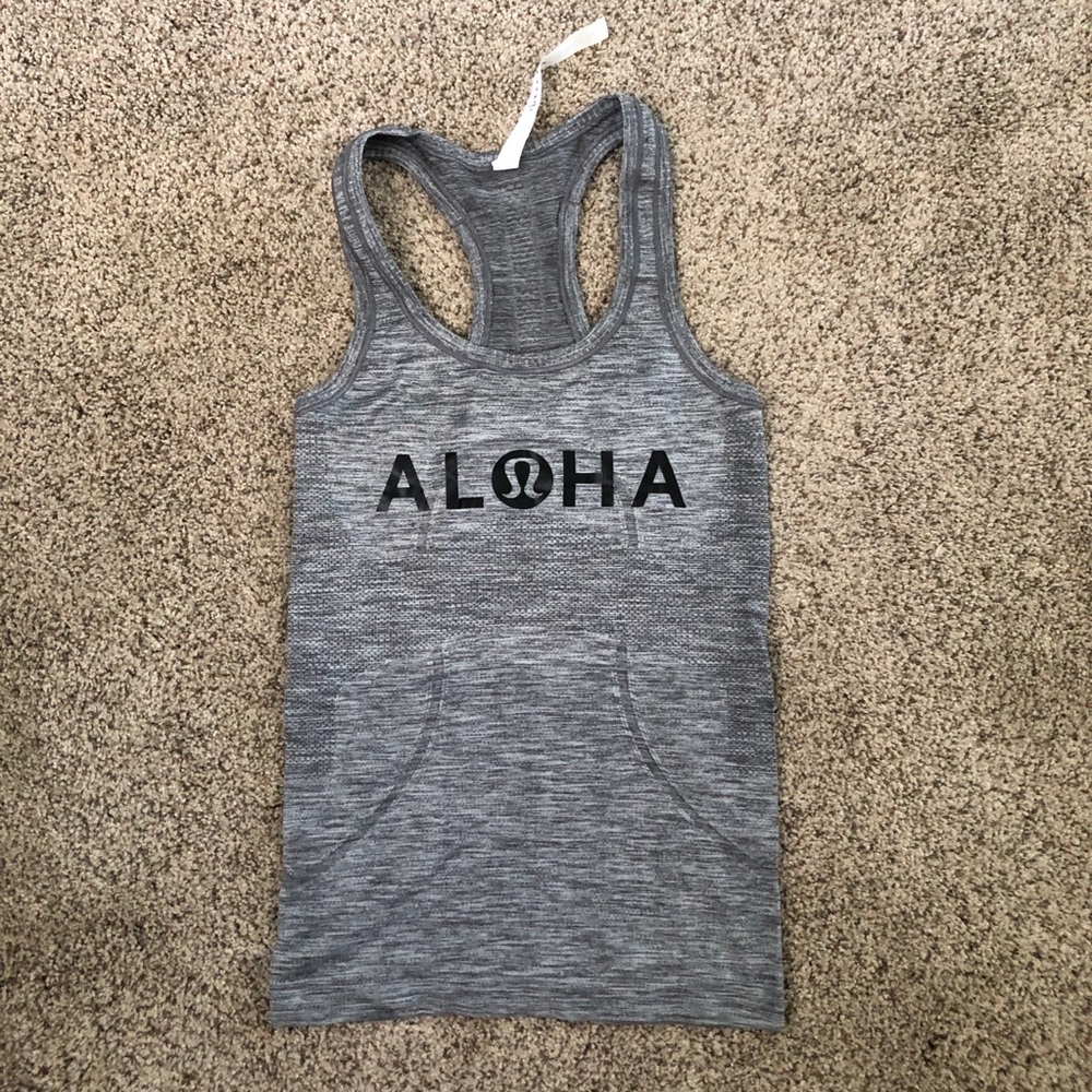 lululemon swiftly tech razorback tank